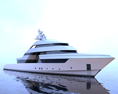 sharp lines reinforce flexibility and luxury to nick mezas's 75m focus concept