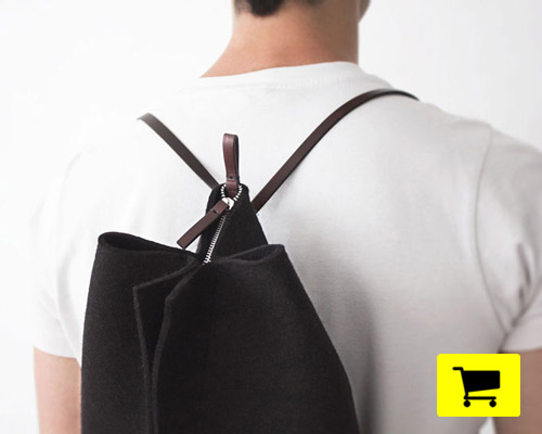 numbered bag integrates novel zipping mechanism to modify form