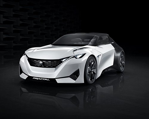 peugeot fractal electric concept is all about emitting sounds