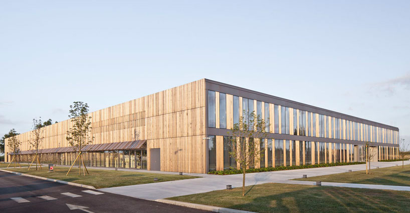 barthelemy grino architects berluti factory ferrara italy designboom