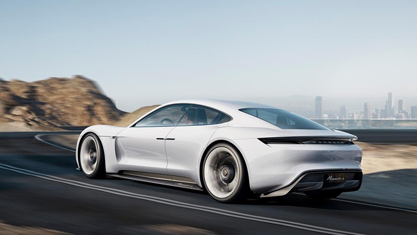 porsche all electric mission e designboom