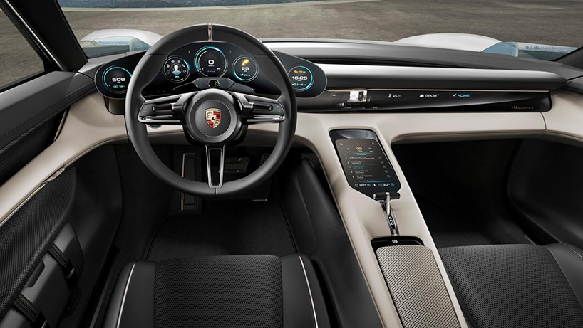 porsche all electric mission e designboom