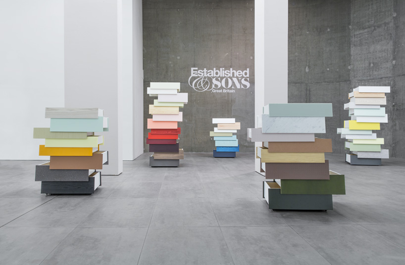 raw edges takes stack drawers for establised & sons to the next level
