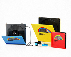 listen to your vinyl on the go with rocket and wink's portable player