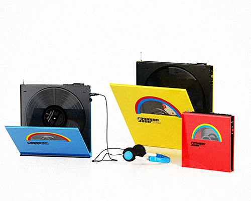 listen to your vinyl on the go with rocket and wink's portable player