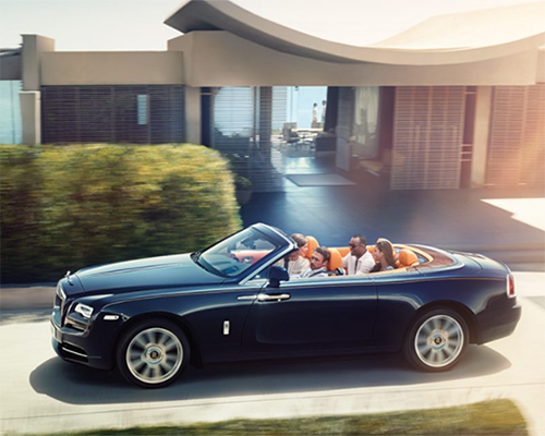 rolls royce releases the dawn: a luxury drophead coupé fit for four