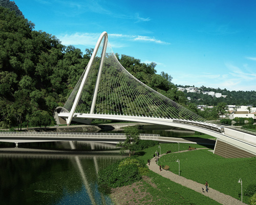 santiago calatrava plans bridge to span rio de janeiro’s canal de barra