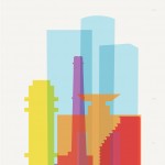 'shapes of cities' by yoni alter presents signature buildings from iconic metropolises
