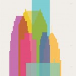 'shapes of cities' by yoni alter presents signature buildings from iconic metropolises