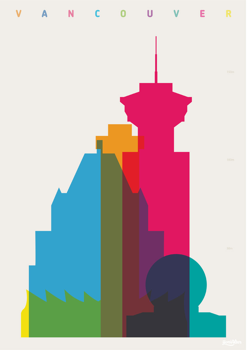 'shapes of cities' by yoni alter presents signature buildings from iconic metropolises - 2
