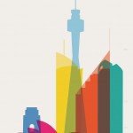 'shapes of cities' by yoni alter presents signature buildings from iconic metropolises