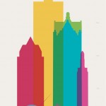 'shapes of cities' by yoni alter presents signature buildings from iconic metropolises