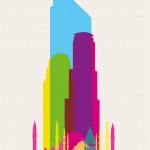 'shapes of cities' by yoni alter presents signature buildings from iconic metropolises