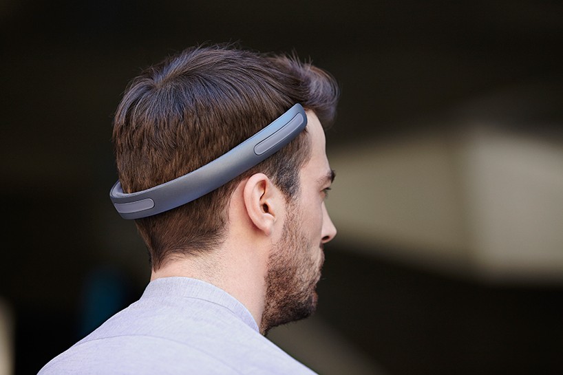 batband by studio banana things delivers music through bone conduction
