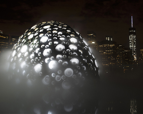 studioKCA designs a comet for NASA using steel water and light