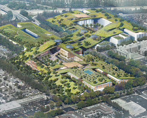 rafael viñoly to build 'the world's largest green roof' in silicon valley