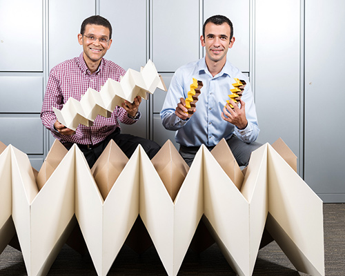 researchers explore potential of origami for large foldable structures