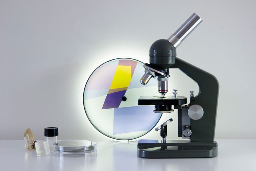 jansen + vailly uses layered, crystalline qualities for color of the day light