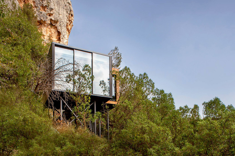 vivood's landscape hotel unobtrusively occupies a spanish valley