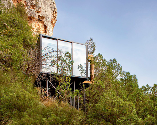 vivood's landscape hotel unobtrusively occupies a spanish valley