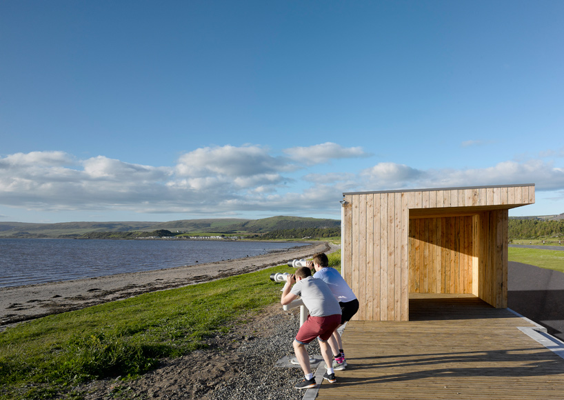 AHR pavilion cafe loch ryan scotland stranraer gateway designboom