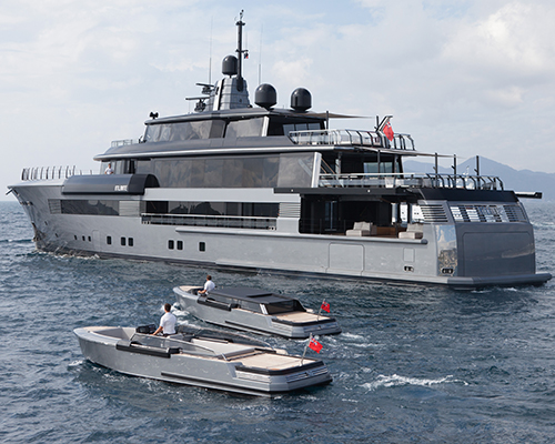 CRN launches cutting-edge, completely custom 55m atlante luxury yacht