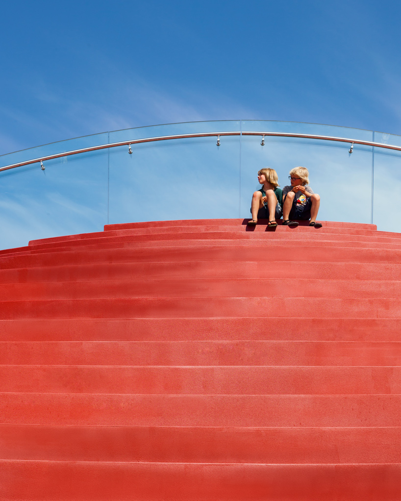 MVRDV the couch tennis club house ijburg amsterdam the netherlands designboom