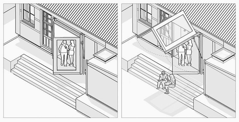 beijing design week people's-architecture-practice-courtyard-house-plug-in