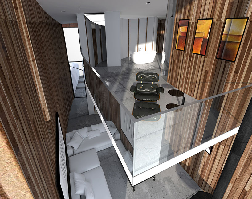nest ski house concept bicuadro architecture associates designboom