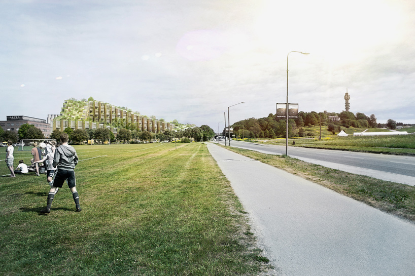 bjarke ingels group BIG stockholm 79 & Park oscar properties designboom