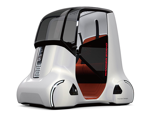 honda explores the option of personal micro-vehicles with wander concepts