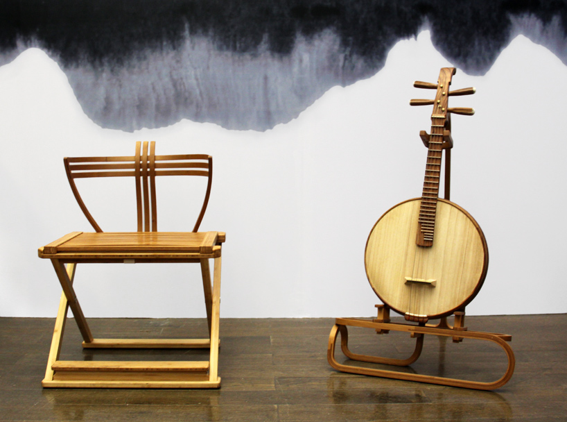 jeff dayu shi forms bamboo music room for chinese musician feng mantian