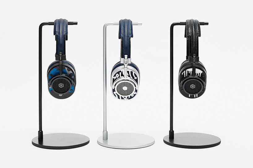 artist logan real hand paints MH40 headphones for master & dynamic