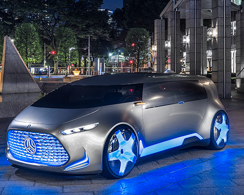 self-driving concept by mercedes-benz is a mobile lounge for future cities