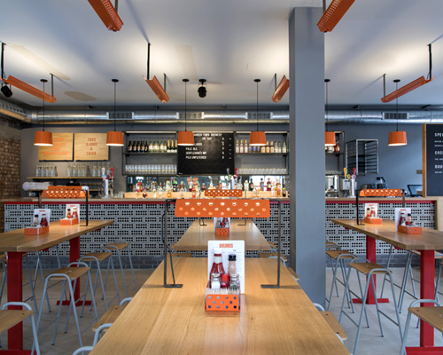 brinkworth collaborates with michael marriott to design bird restaurant in london