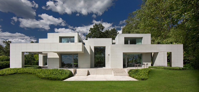 DS house by olivier dwek architectures subverts the rules of symmetry