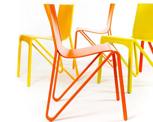 o4i creates colorful zesty stackable chair for plycollection