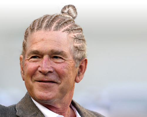 world leaders and political personalities sport man bun hair styles