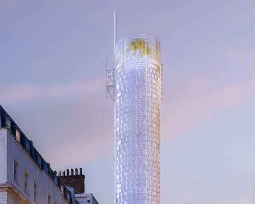 renzo piano reveals cylindrical tower for london as part of paddington development
