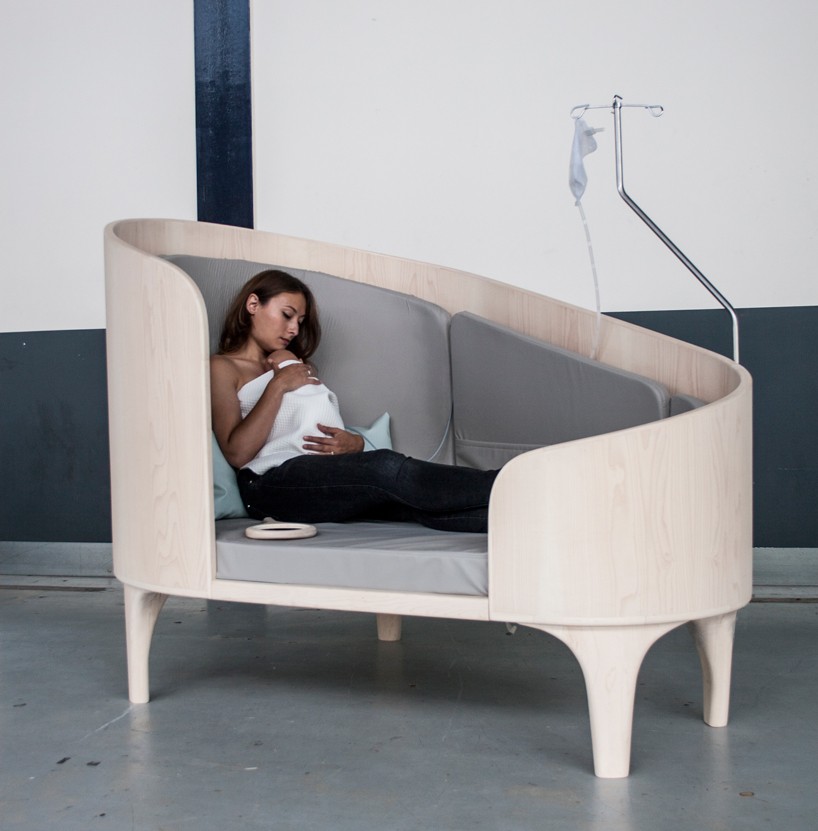 ricky kloosterman's embrace chair strengthens bond between parent and premature baby