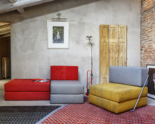rodolfo, a modular sofa by LOVEThESIGN, offers endless configurations