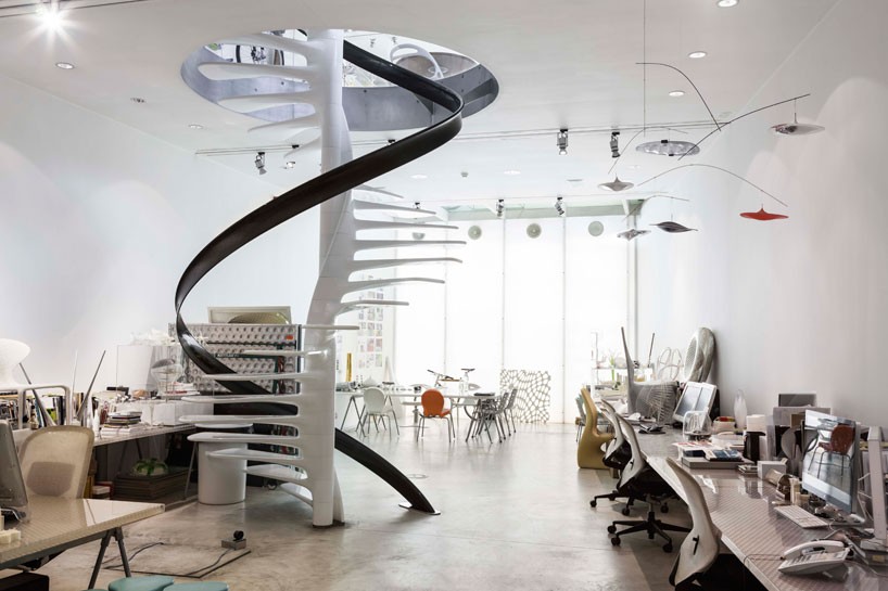 a look inside ross lovegrove's four-storey home and studio in london
