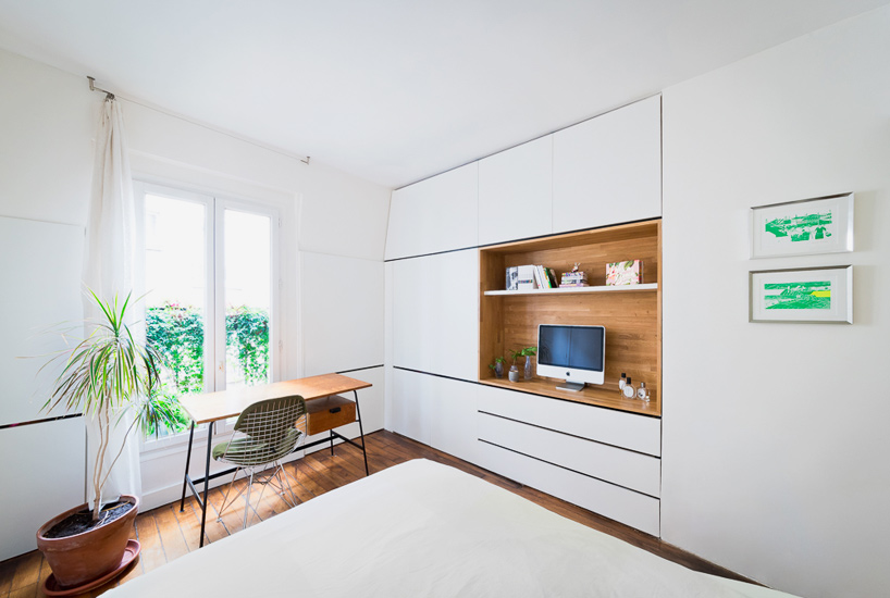 sabo project paris apartment renovation hike montmartre interiors designboom