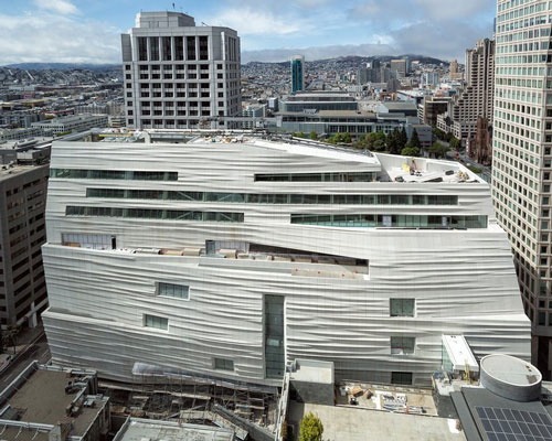 snøhetta's SFMOMA san francisco set to open in may 2016