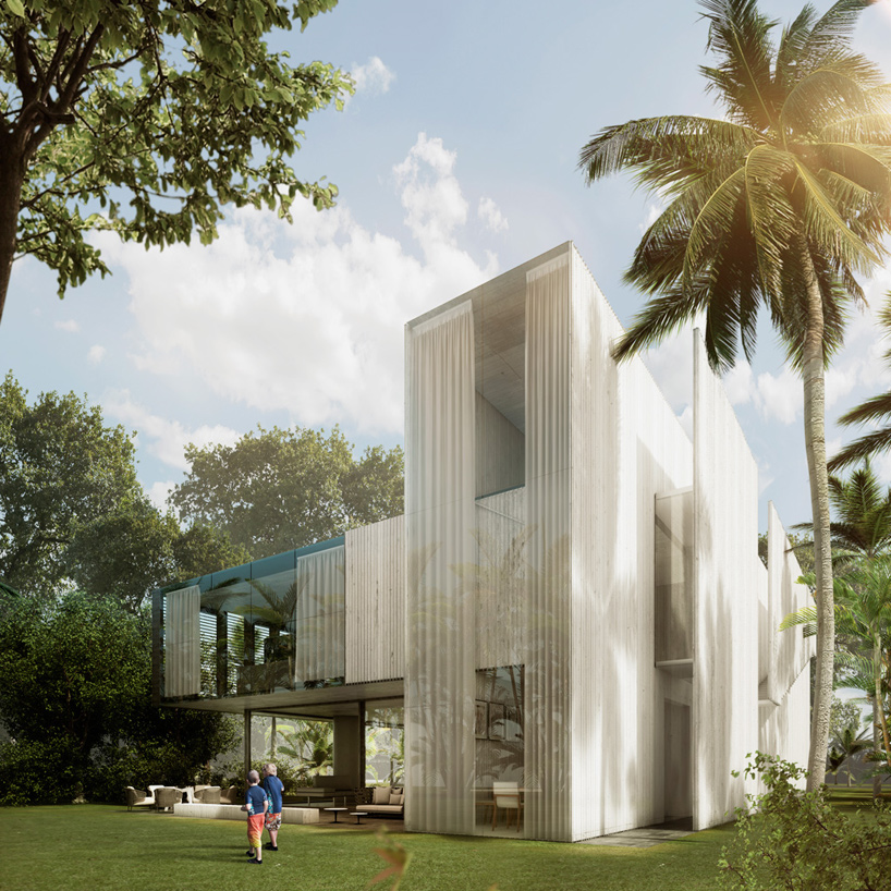 sordo madaleno designs bayshore house for miami beach