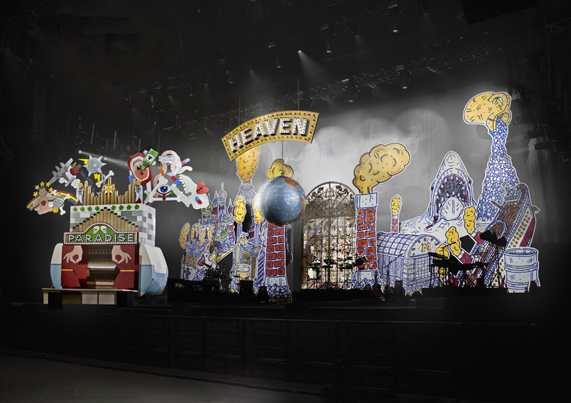 studio job dreams up technicolor stage set for mika's 'no place in heaven' tour