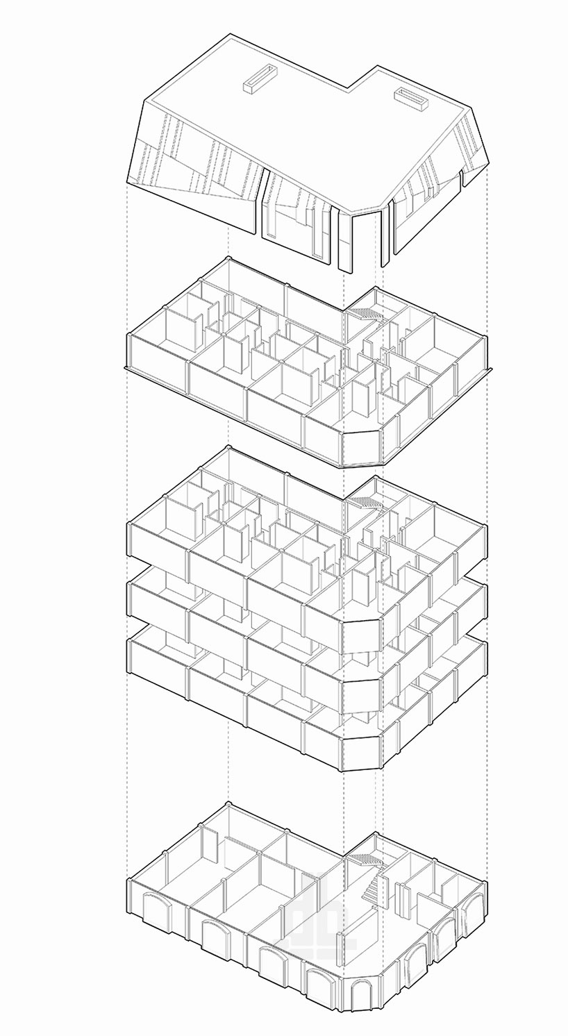 galway hotel paris concept by architect taras kashko