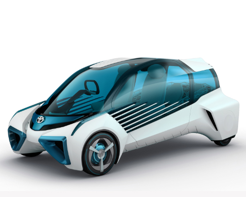 toyota pushes for hydrogen electric systems with FCV plus concept