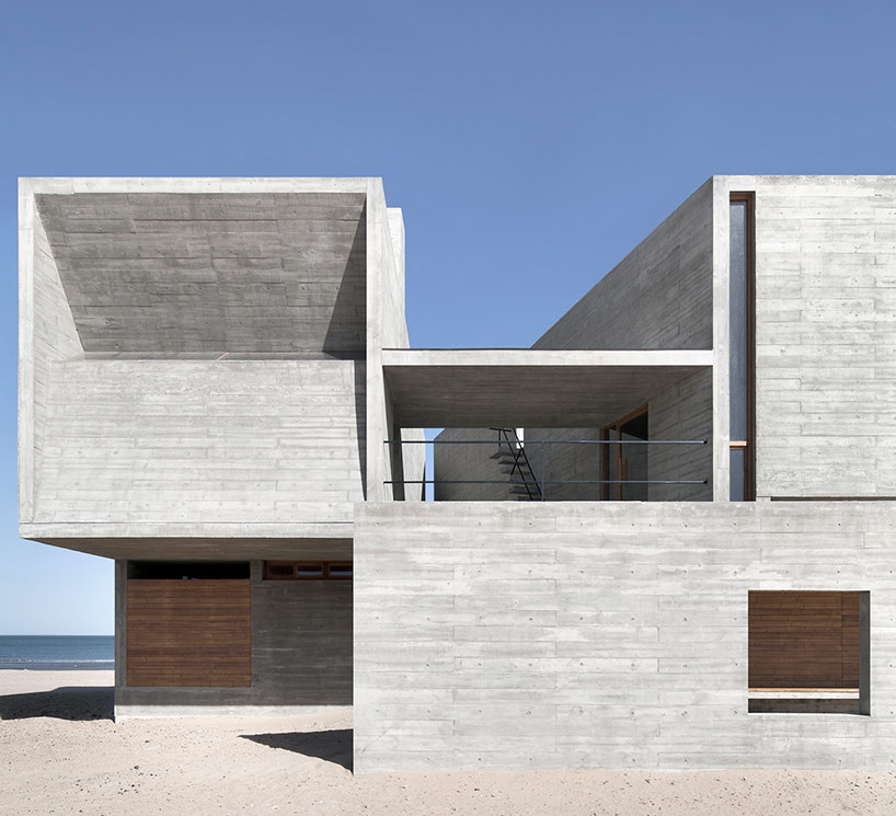 vector architects casts seashore library at water's edge, china