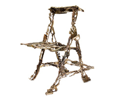 victor sonna merges symbolic objects to give them new meanings + functions